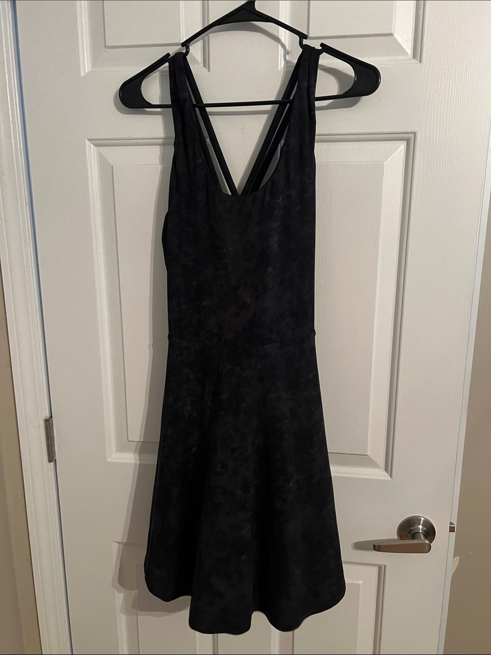 Black Fabletics Women's Dress with built in shorts